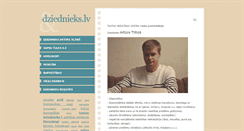 Desktop Screenshot of dziednieks.lv